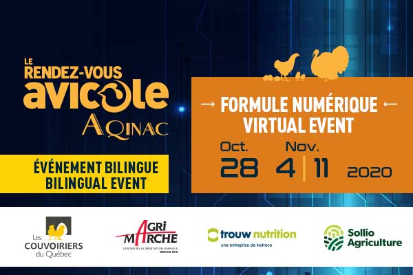 The 2020 Rendez-vous Avicole AQINAC edition